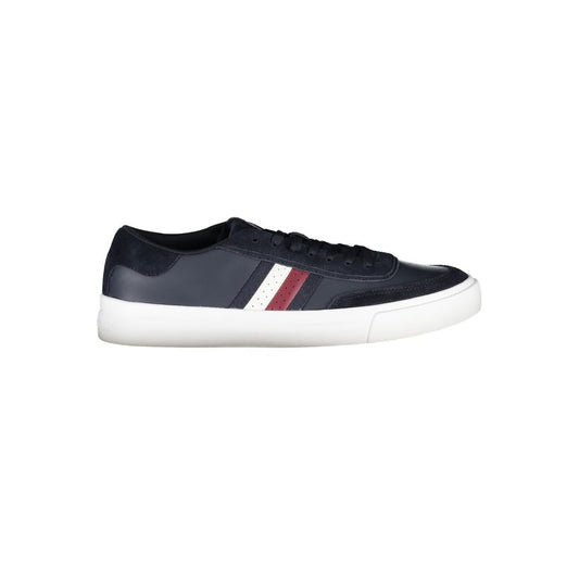 Tommy Hilfiger – Blauer Polyester-Sneaker
