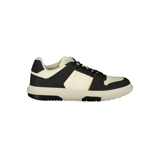Tommy Hilfiger – Schwarze Polyester-Sneaker