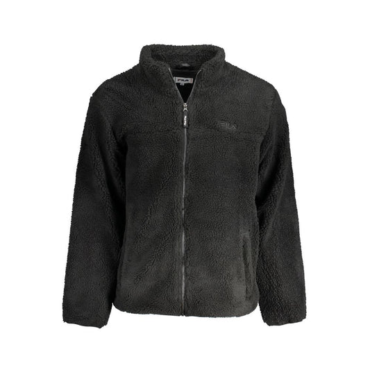 Fila Schwarze Polyesterjacke