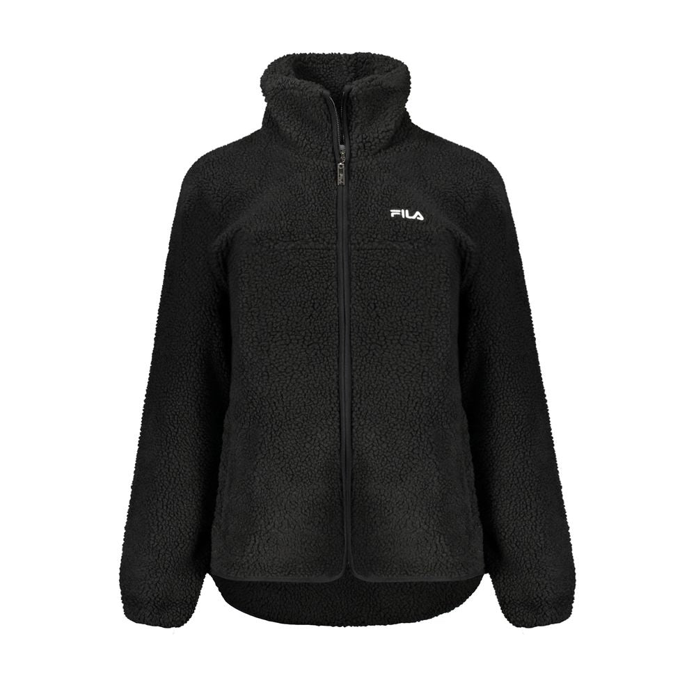 Fila Schwarze Polyesterjacken und -mäntel