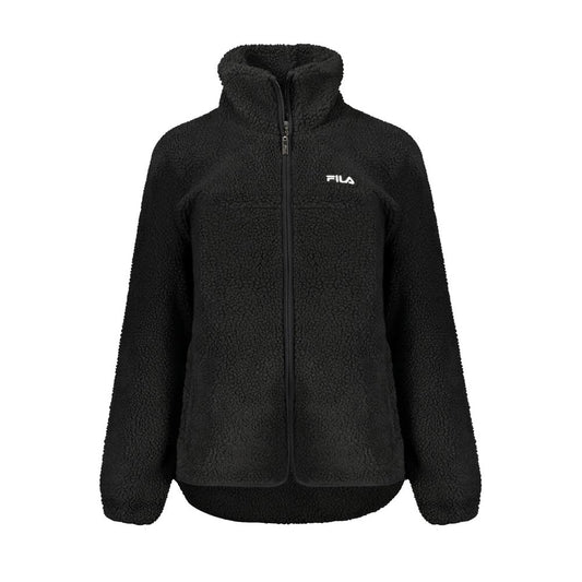Fila Schwarze Polyesterjacken und -mäntel