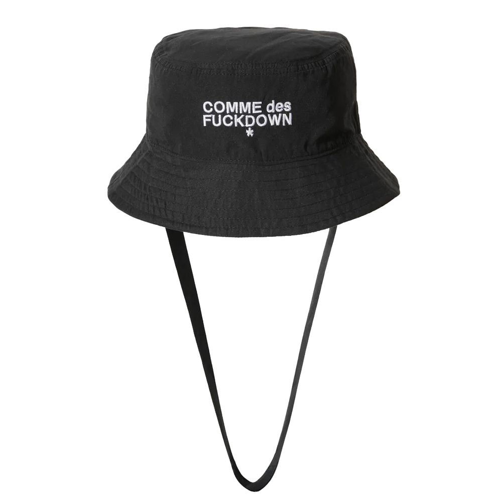 Comme Des Fuckdown Black Polyester Hat