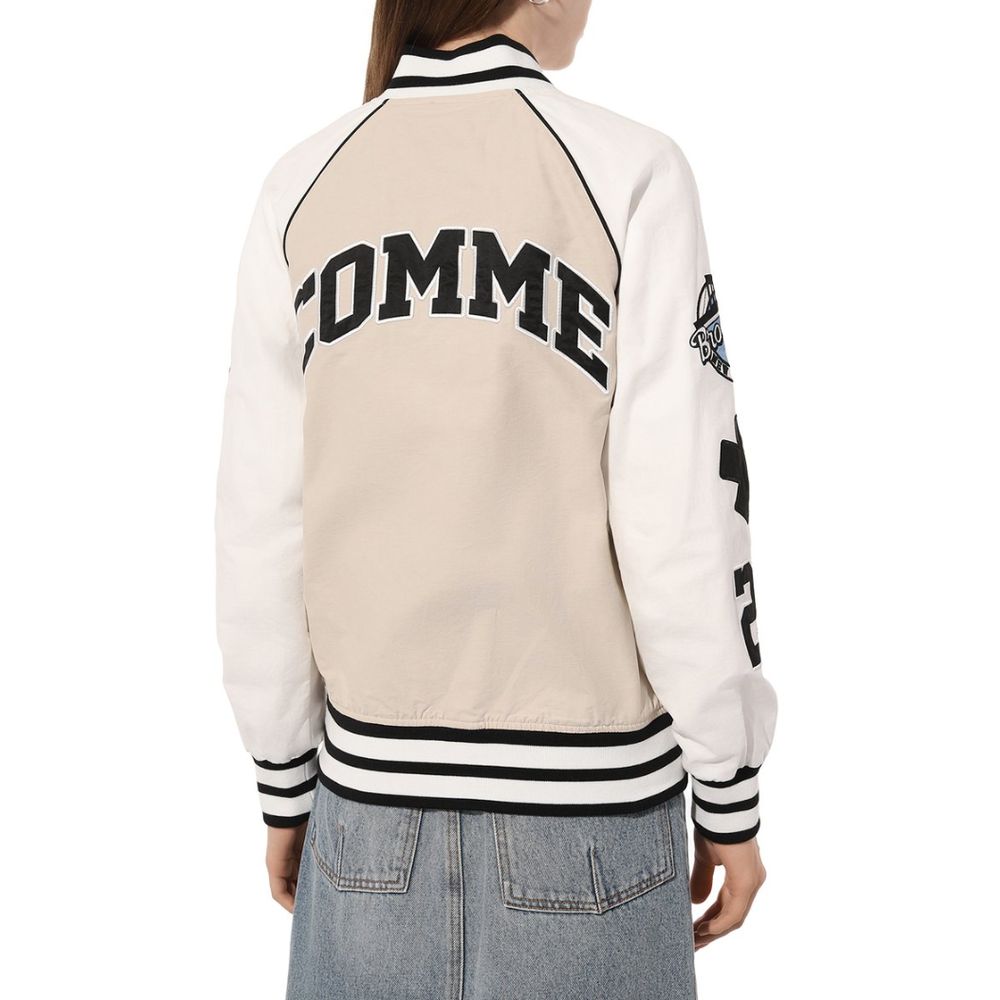 Comme Des Fuckdown Beige Baumwolljacken &amp; Mantel