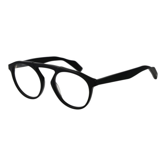 Yohji Yamamoto Schwarze Brillenfassungen für Herren