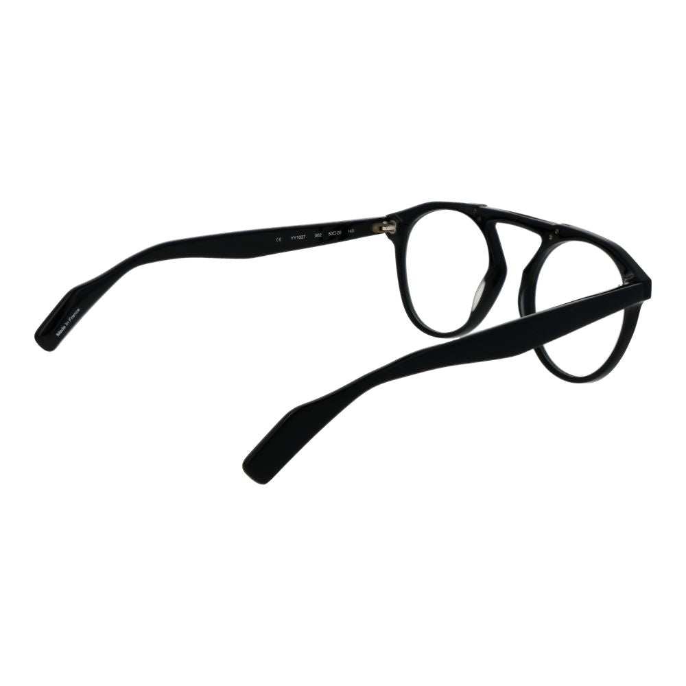 Yohji Yamamoto Schwarze Brillenfassungen für Herren