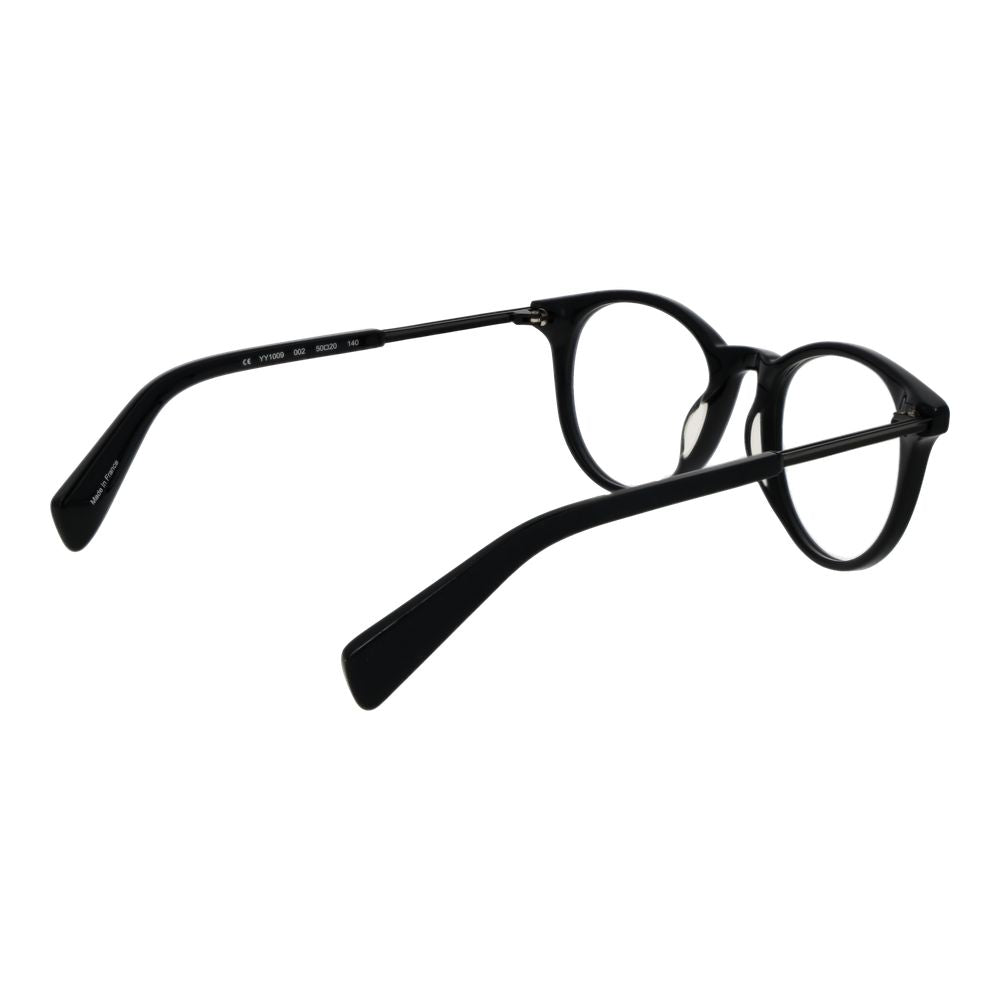 Yohji Yamamoto Schwarze Brillenfassungen für Herren