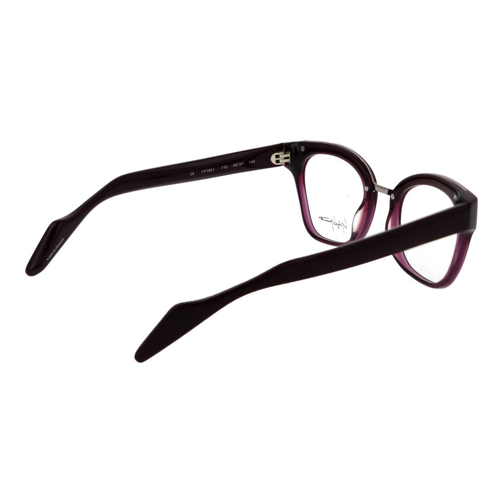 Yohji Yamamoto Lila Damen Optische Brillenfassungen