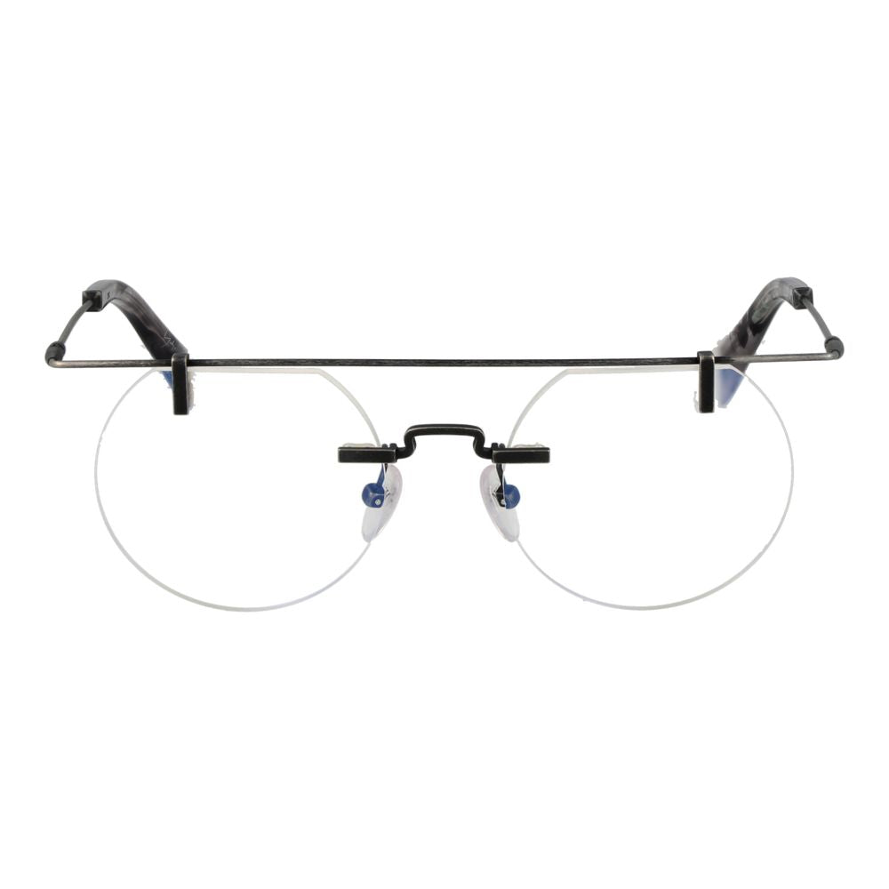 Yohji Yamamoto Gray Metal Glasses (Frames)