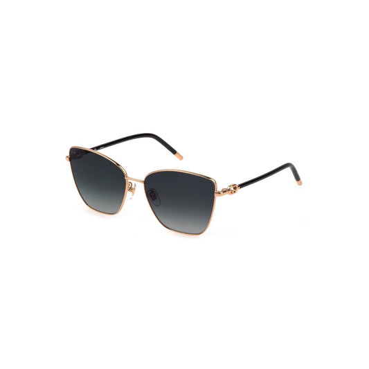 Furla Sonnenbrille aus goldenem Metall