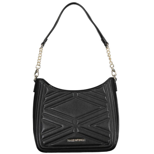 Mario Valentino Schwarze Polyethylen-Handtasche