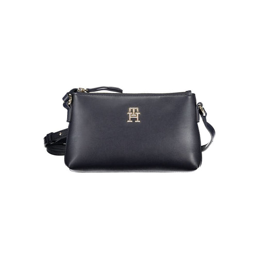 Tommy Hilfiger – Blaue Polyethylen-Handtasche