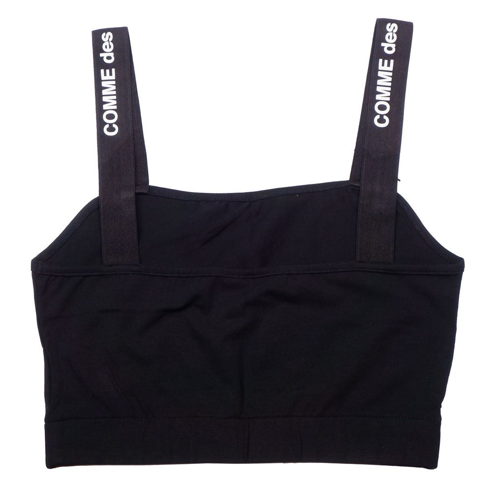 Comme Des Fuckdown Schwarze Baumwolloberteile und T-Shirts