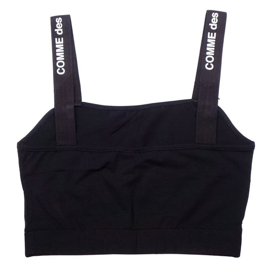 Comme Des Fuckdown Schwarze Baumwolloberteile und T-Shirts