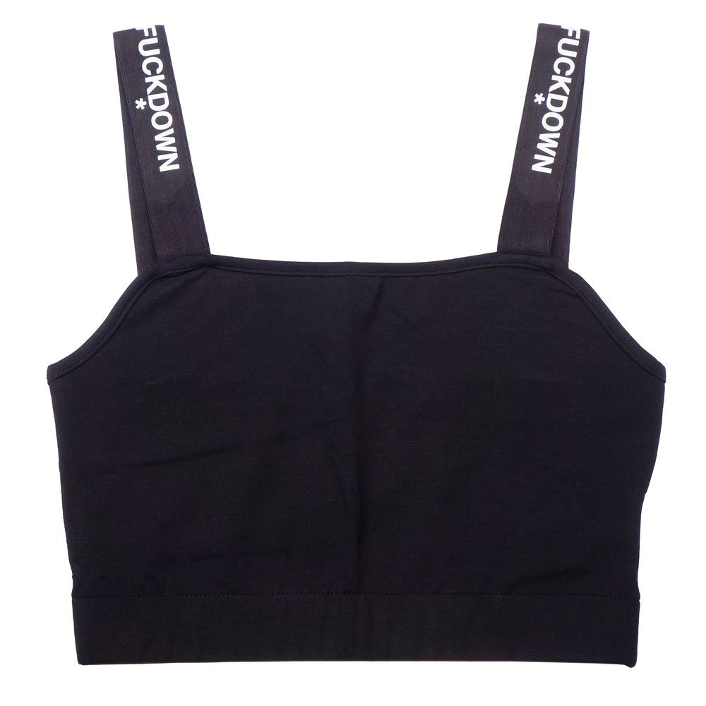 Comme Des Fuckdown Schwarze Baumwolloberteile und T-Shirts