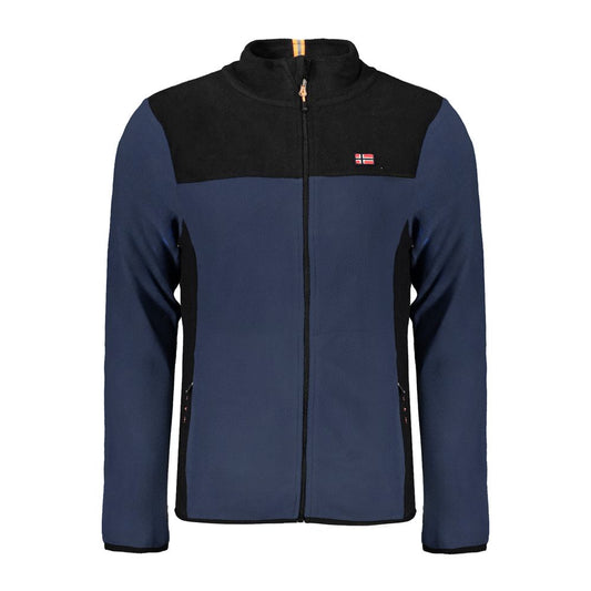 Norwegen 1963 Blauer Polyesterpullover