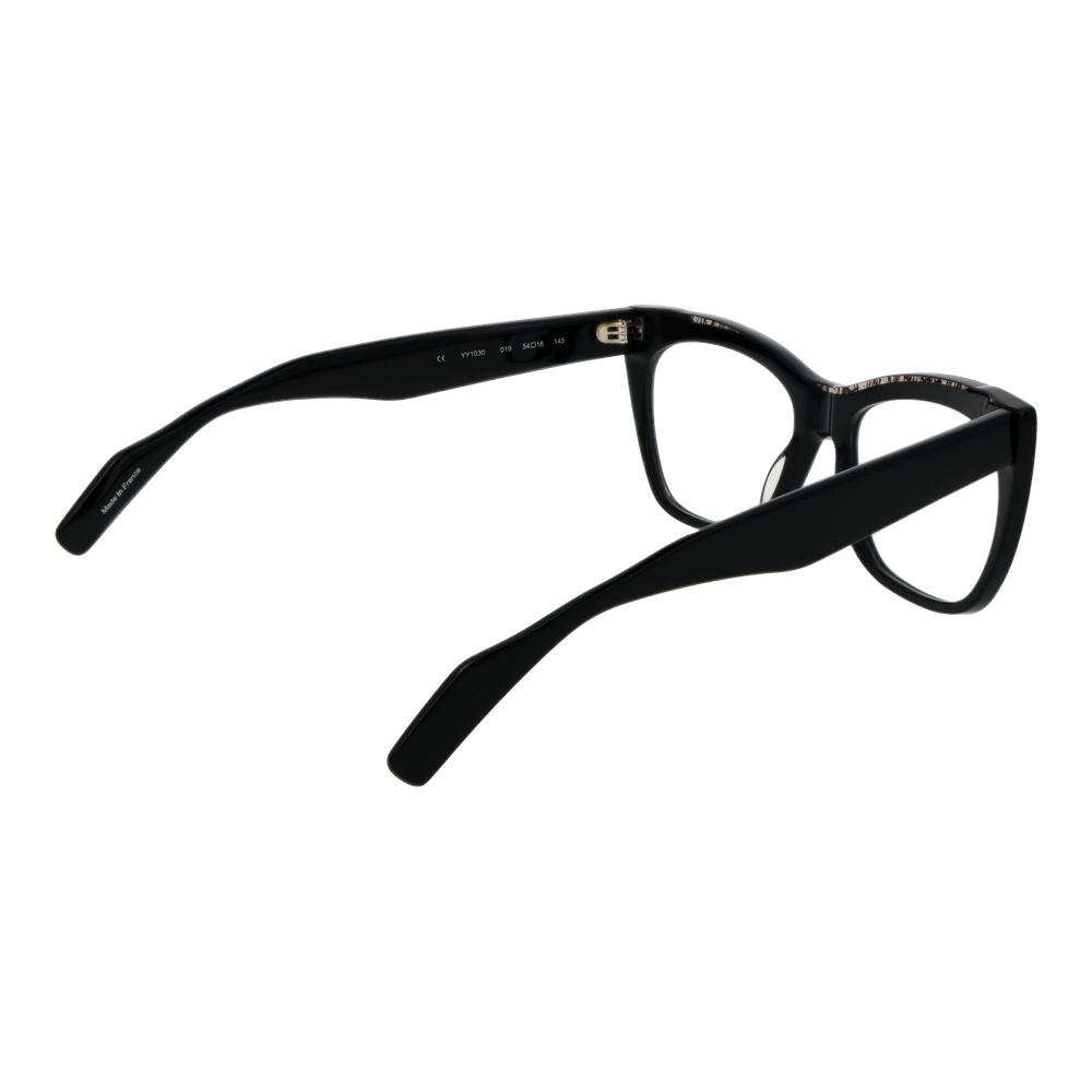Yohji Yamamoto Schwarze Brillenfassungen für Herren