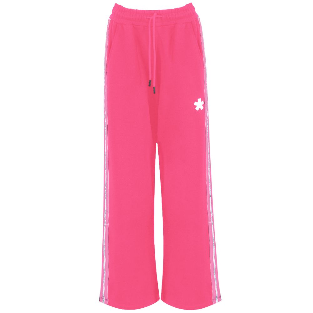 Comme Des Fuckdown rosa Baumwolljeans und -hose