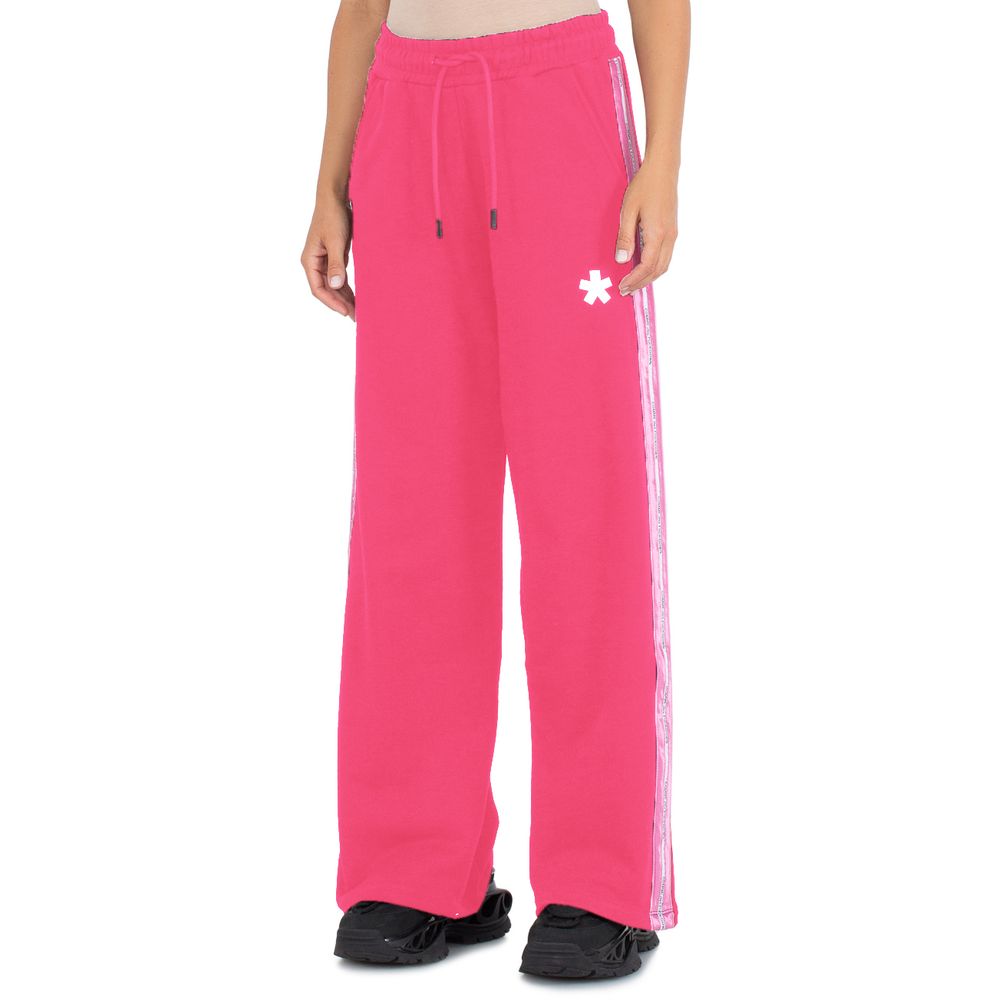 Comme Des Fuckdown rosa Baumwolljeans und -hose