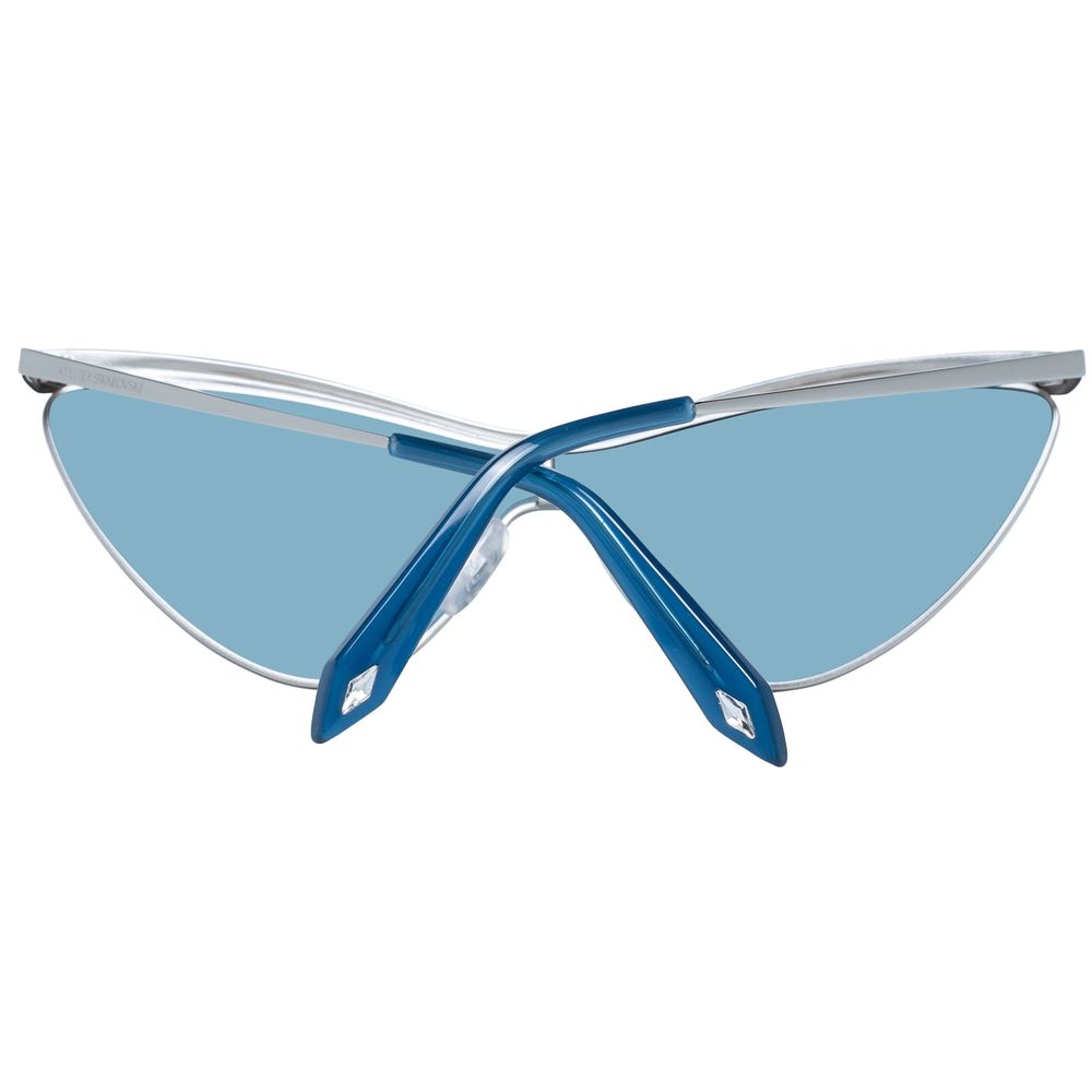 Atelier Swarovski Sonnenbrille aus grauem Metall