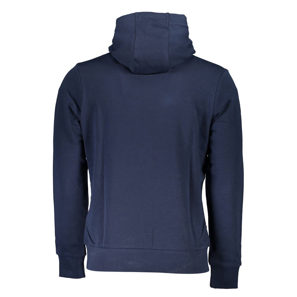 La Martina Blauer Baumwollpullover