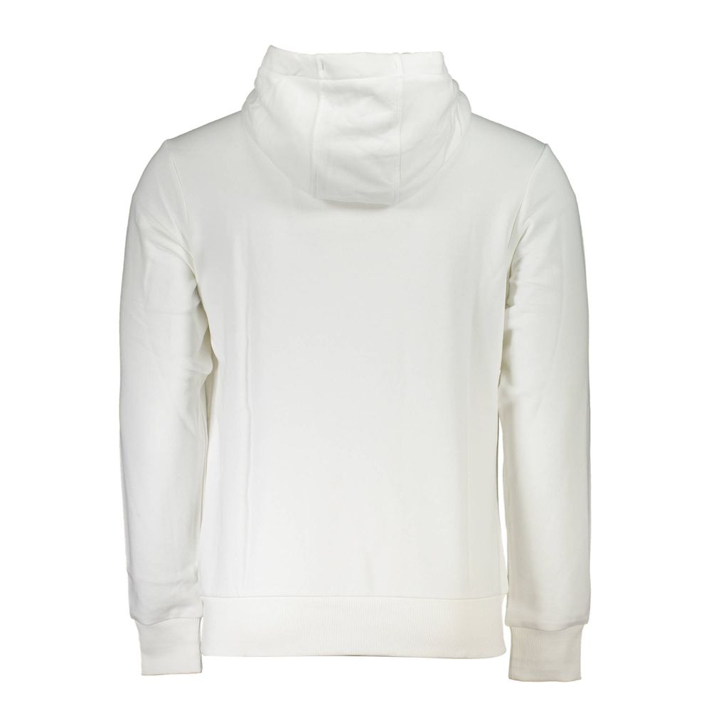 La Martina Weißer Baumwollpullover