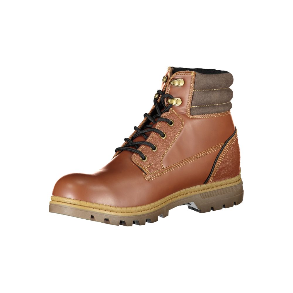 Carrera Brauner Polyesterstiefel