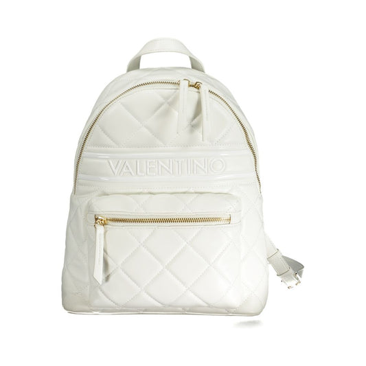 Mario Valentino – Weißer Polyethylen-Rucksack
