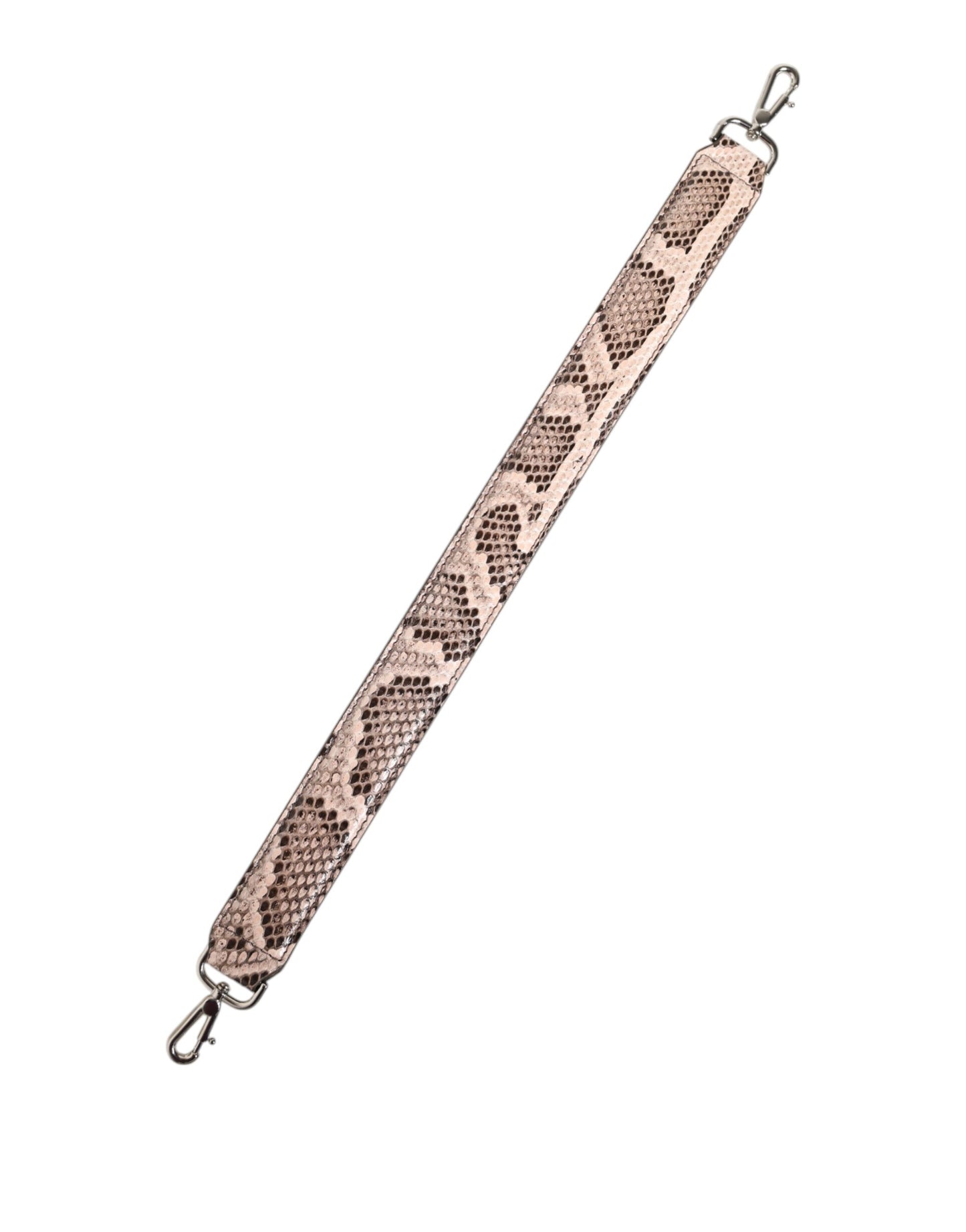 Dolce &amp; Gabbana Beige Exotisches Leder Handtasche Zubehör Schultergurt