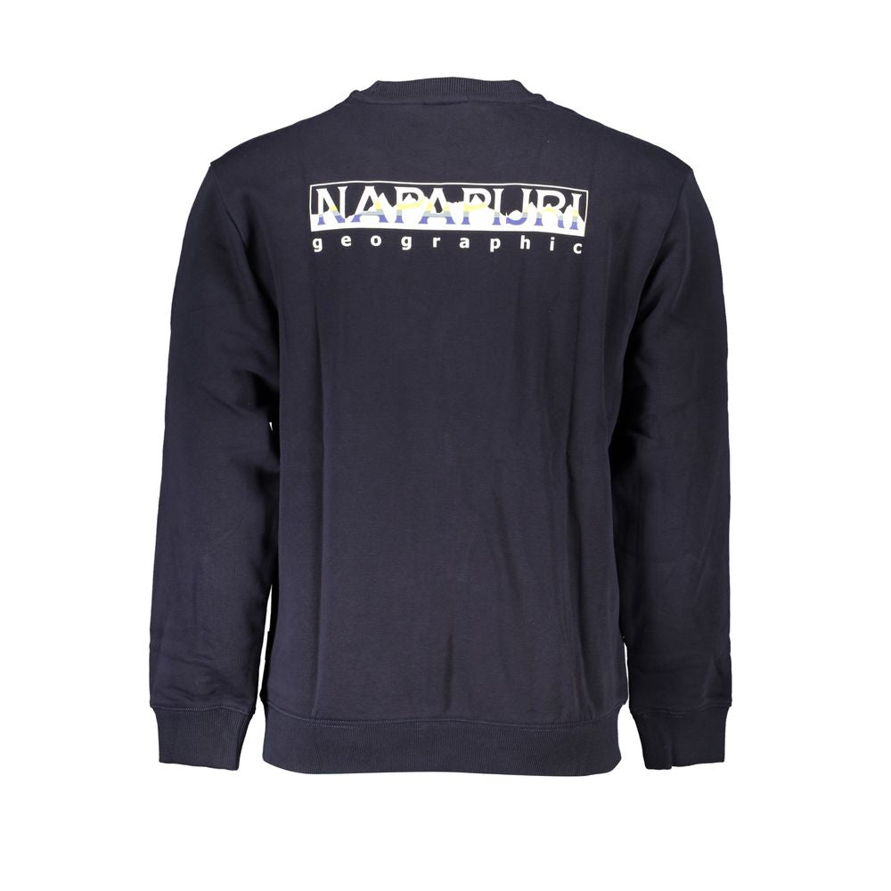Blauer Baumwollpullover von Napapijri