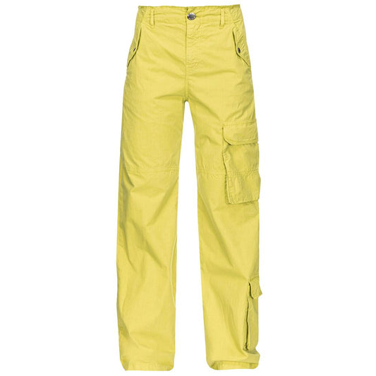 PINKO Grüne Jeans und Hose aus Baumwolle