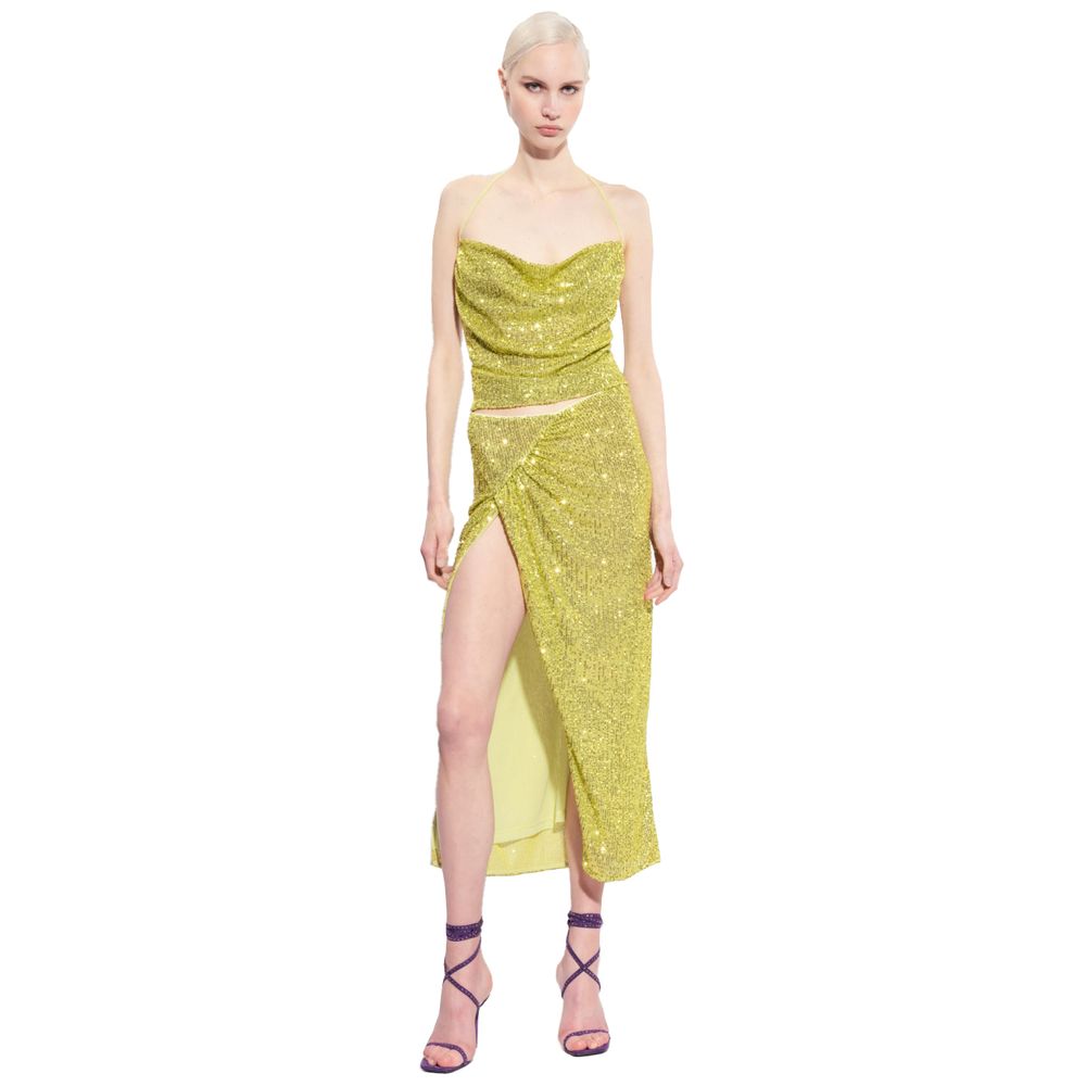 PINKO Grüne Polyester-Tops und T-Shirts