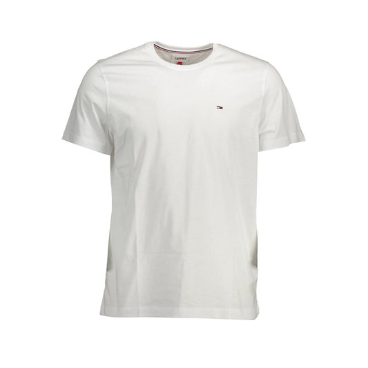 Tommy Hilfiger – Weißes Baumwoll-T-Shirt