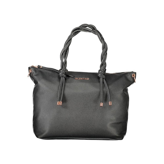 Mario Valentino Black Polyethylene Women Handbag