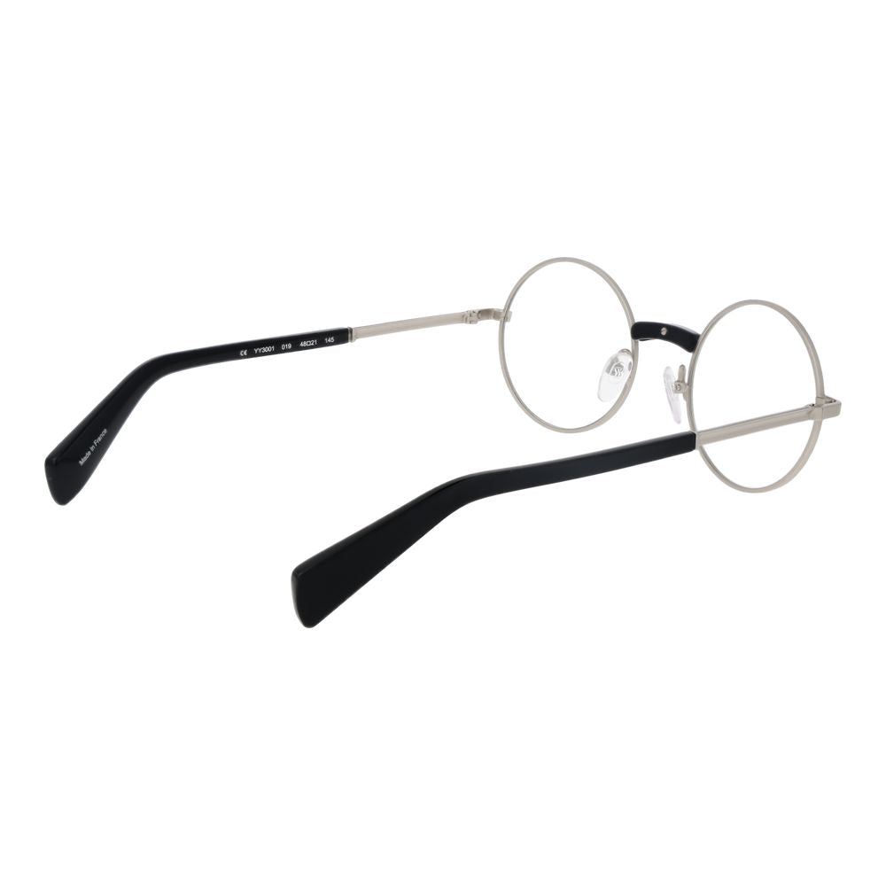 Yohji Yamamoto Silberne optische Brillenfassungen für Herren