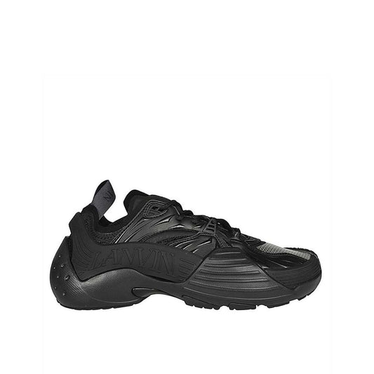 Lanvin Black Polyethylene Athletic Sneakers