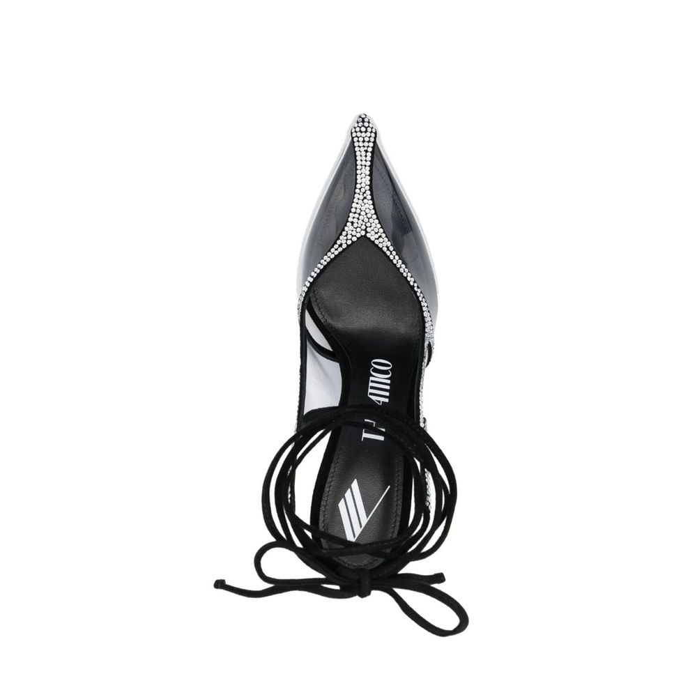 Die Attico Venus Chrom Slingback-Pumps