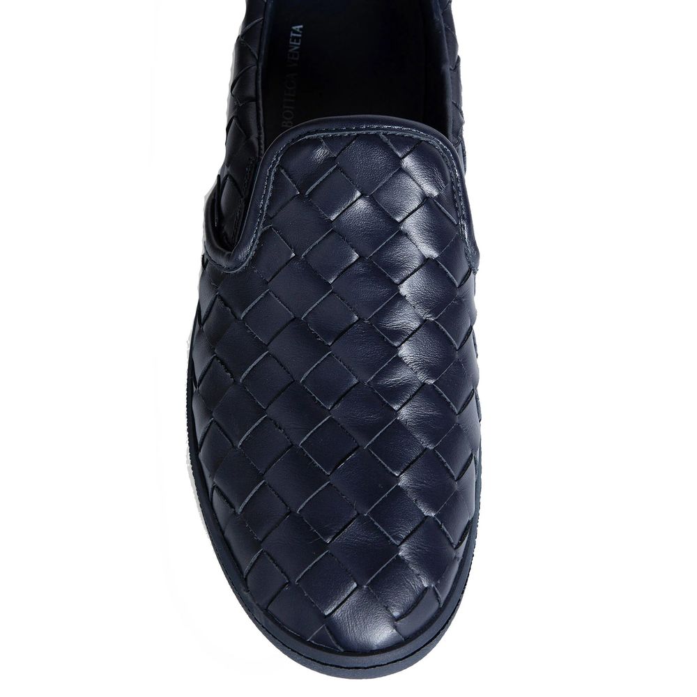 Bottega Veneta Intrecciato-Ledersneaker