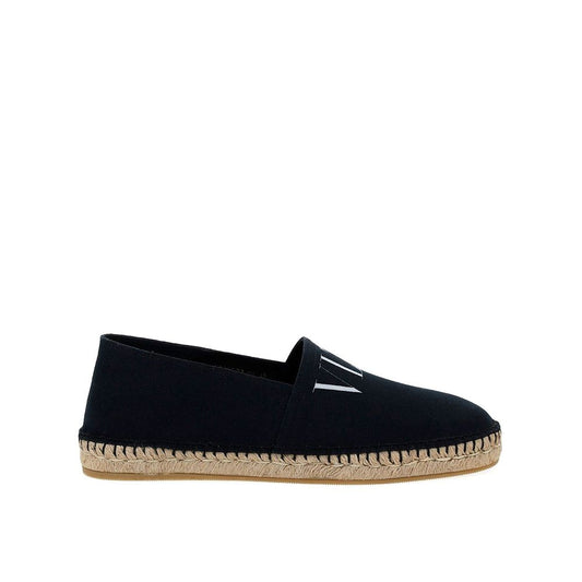 Valentino Garavani Canvas-Logo-Espadrilles