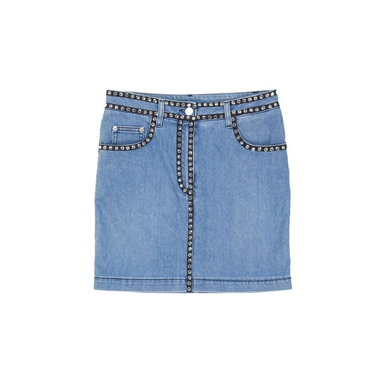 Moschino Couture Baumwoll-Jeansrock