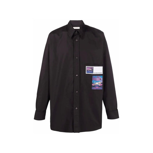Valentino Garavani – Hemd mit „Water Nights“-Patches