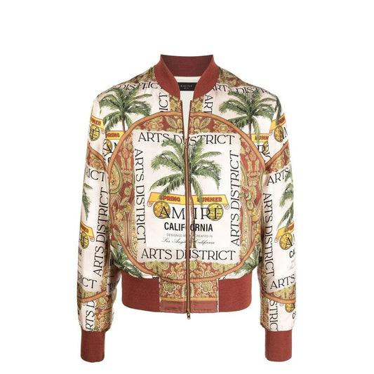 Bedruckte Seidenjacke von Amiri