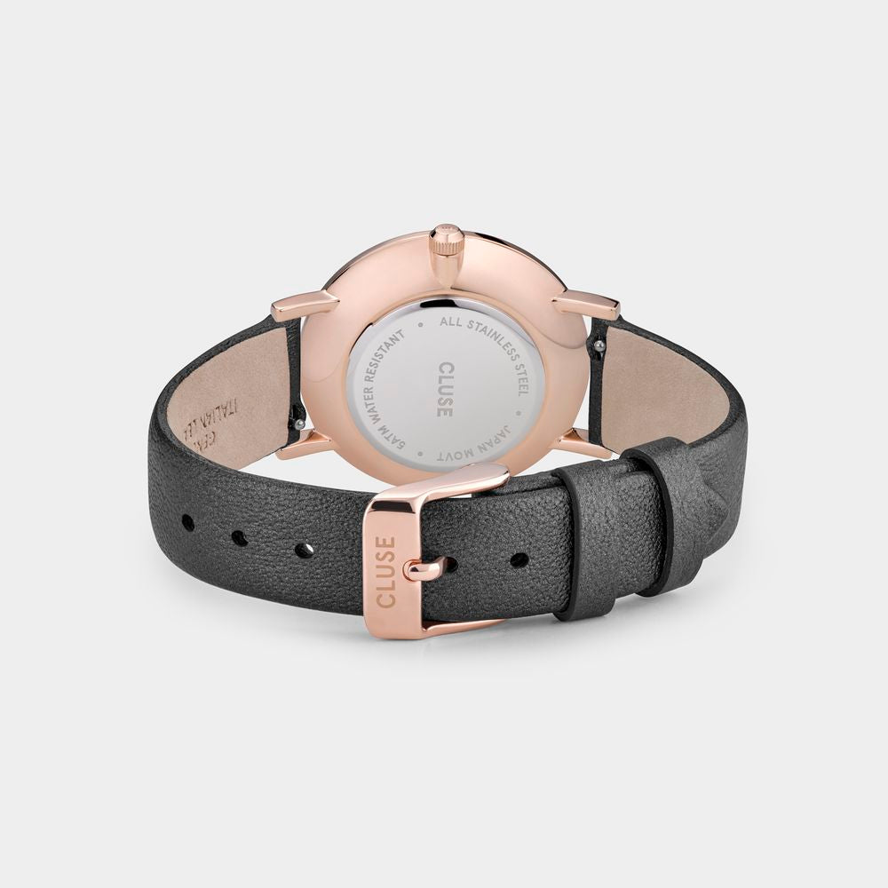 Cluse – Graue Lederuhr