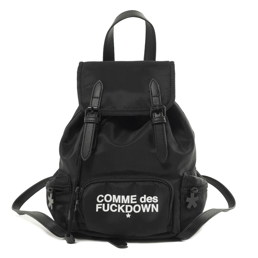 Comme Des – Fuckdown – Schwarzer Nylon-Rucksack