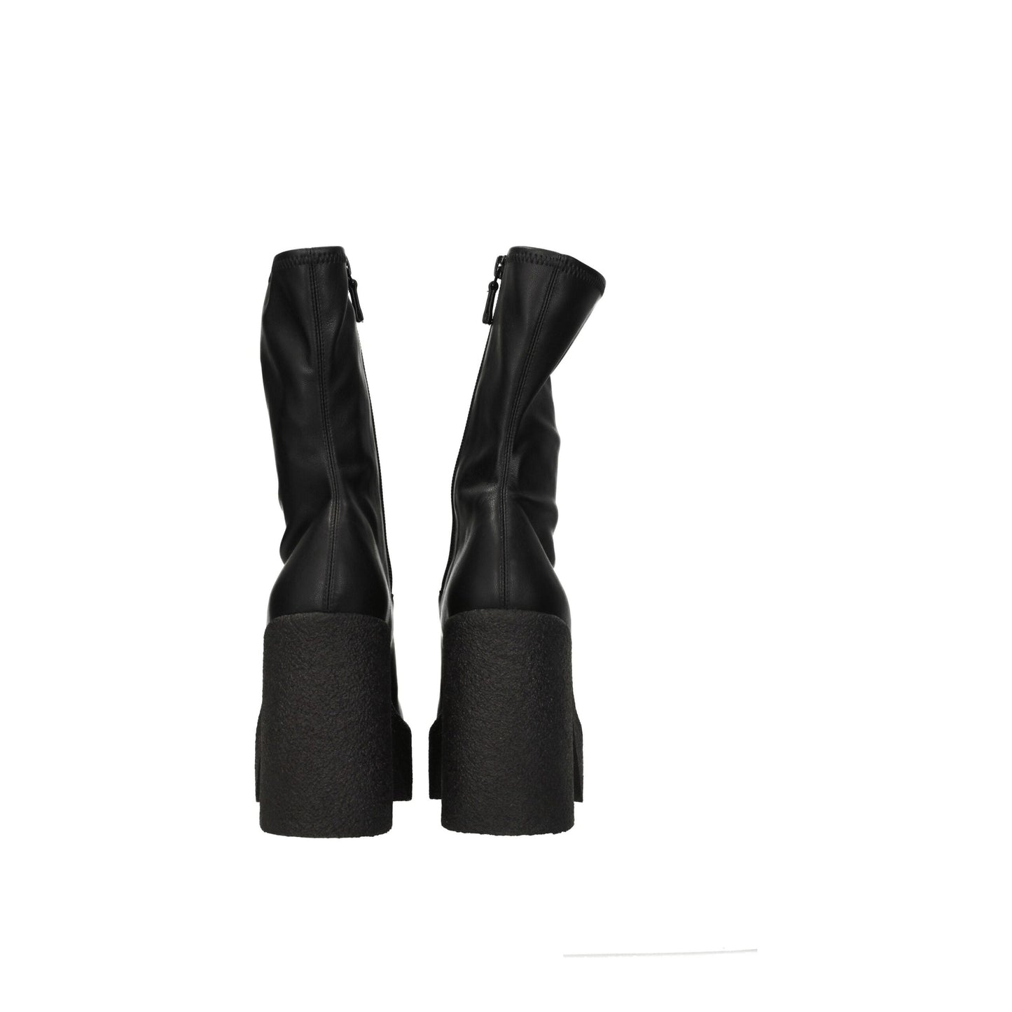 Stella McCartney – Schwarze Lederstiefeletten
