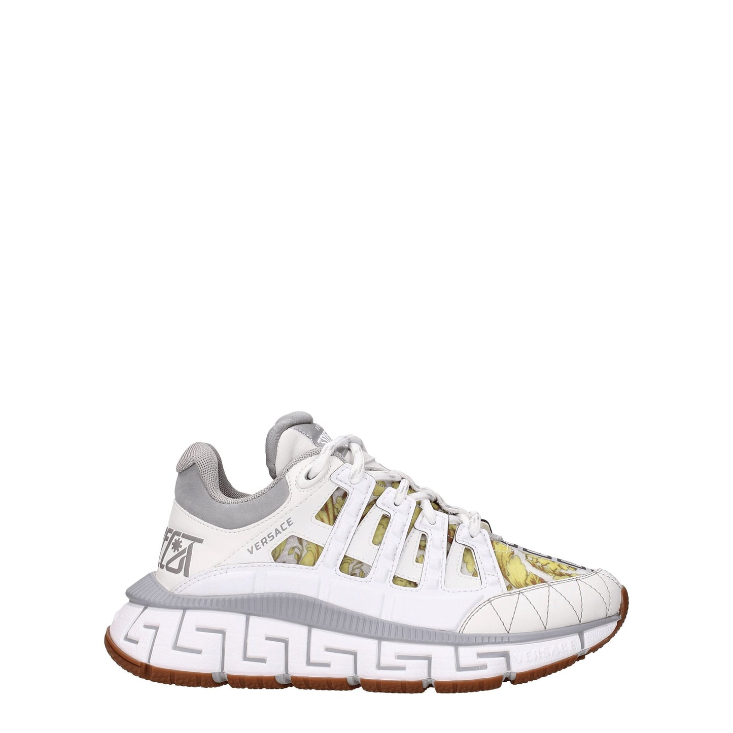 Versace – Weiße Sport-Sneaker aus Leder
