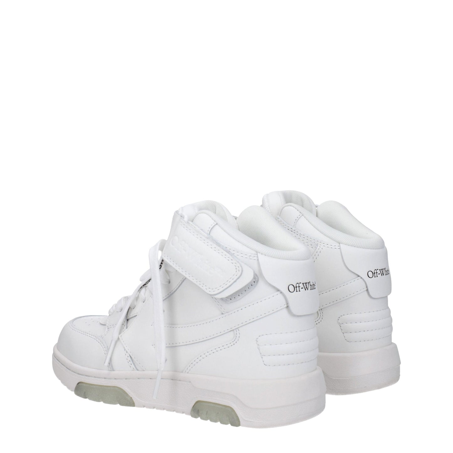 Off-White Weiße High-Tops aus Leder