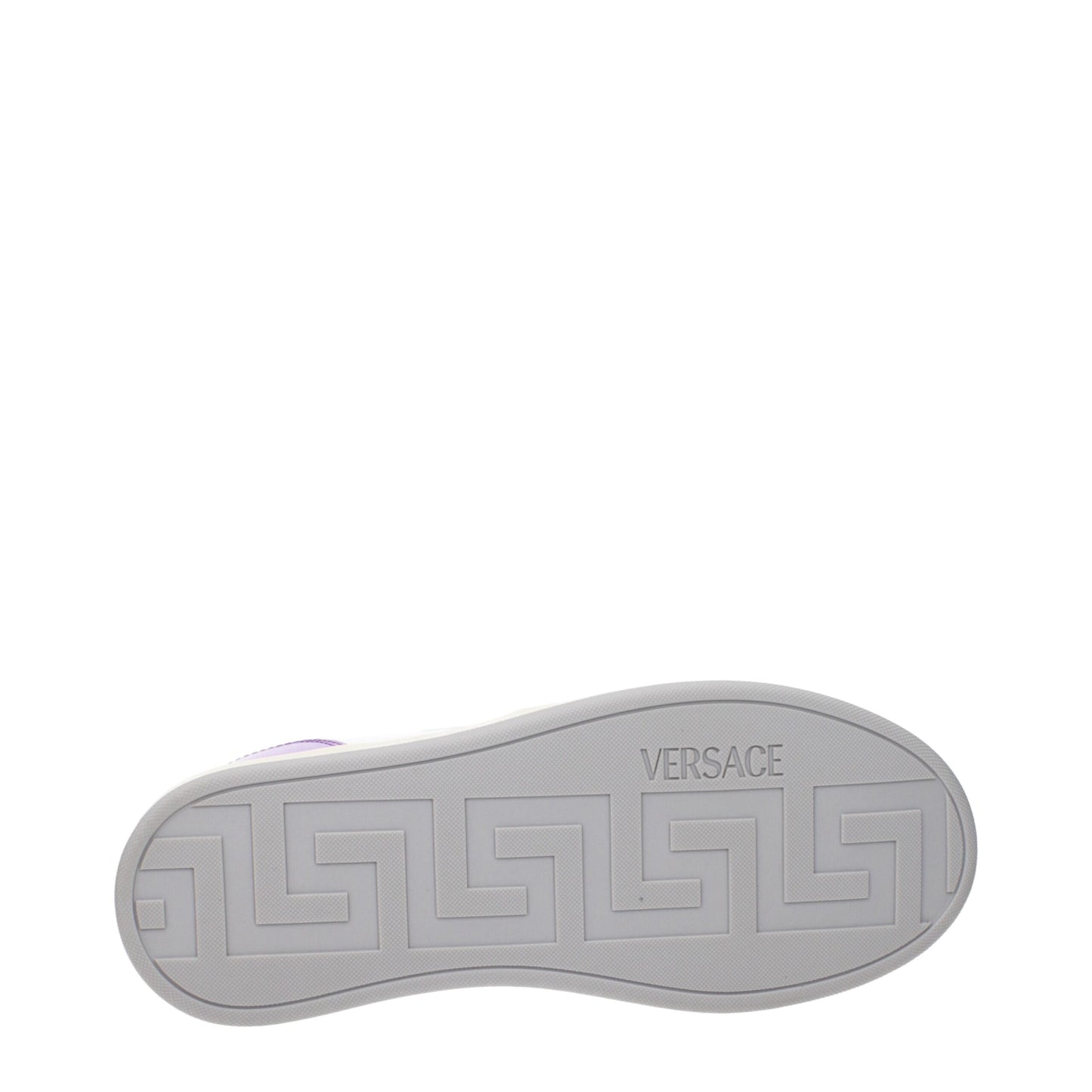 Versace White Leather Low Top Sneakers