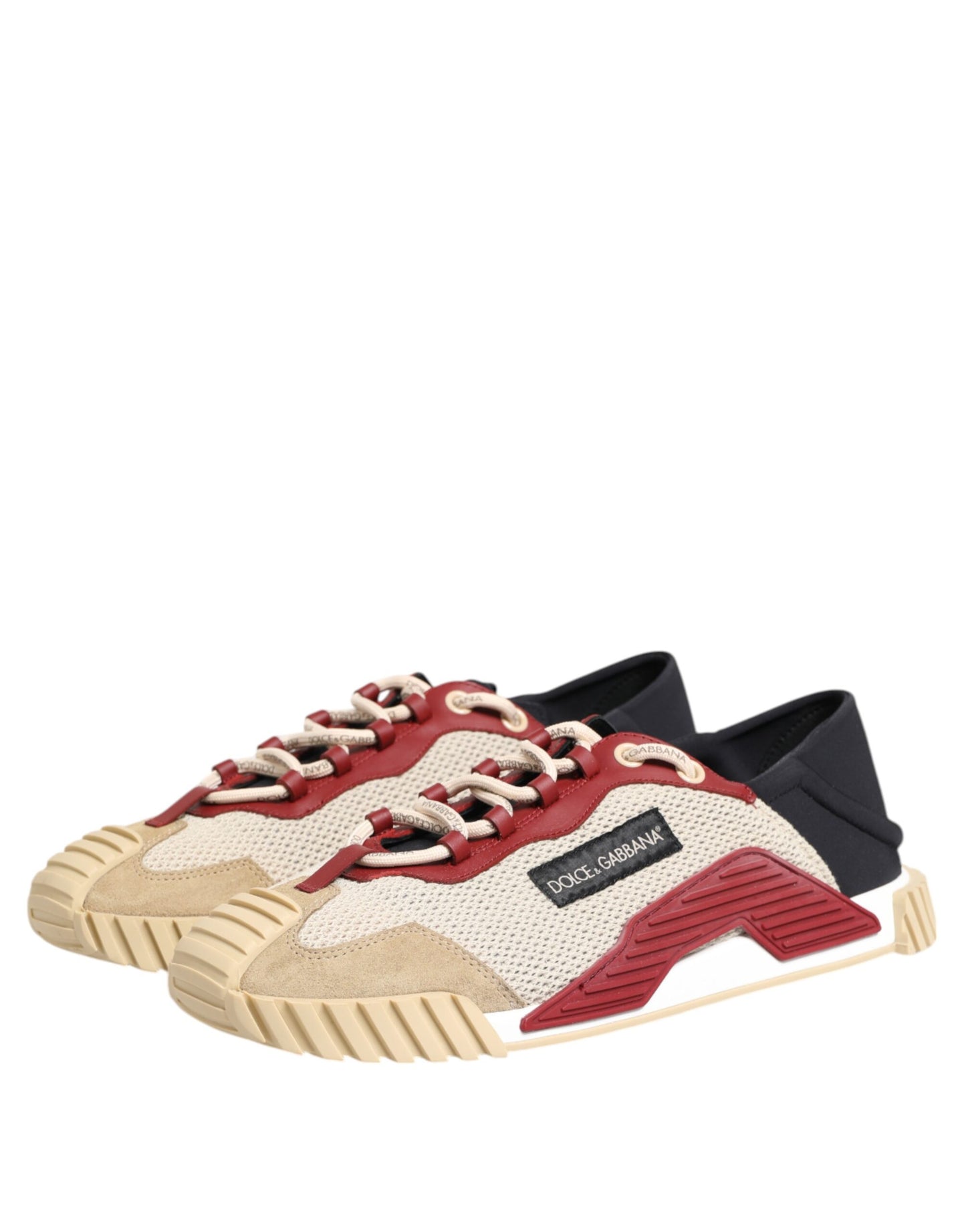 Dolce &amp; Gabbana Multicolor Low Top NS1 Herren Sneakers Schuhe