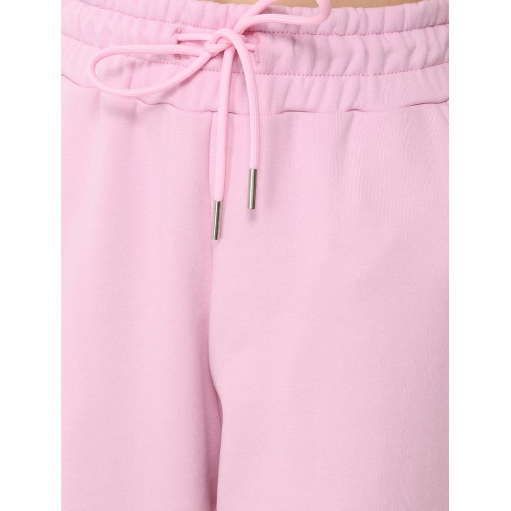 Comme Des Fuckdown rosa Baumwolljeans und -hose