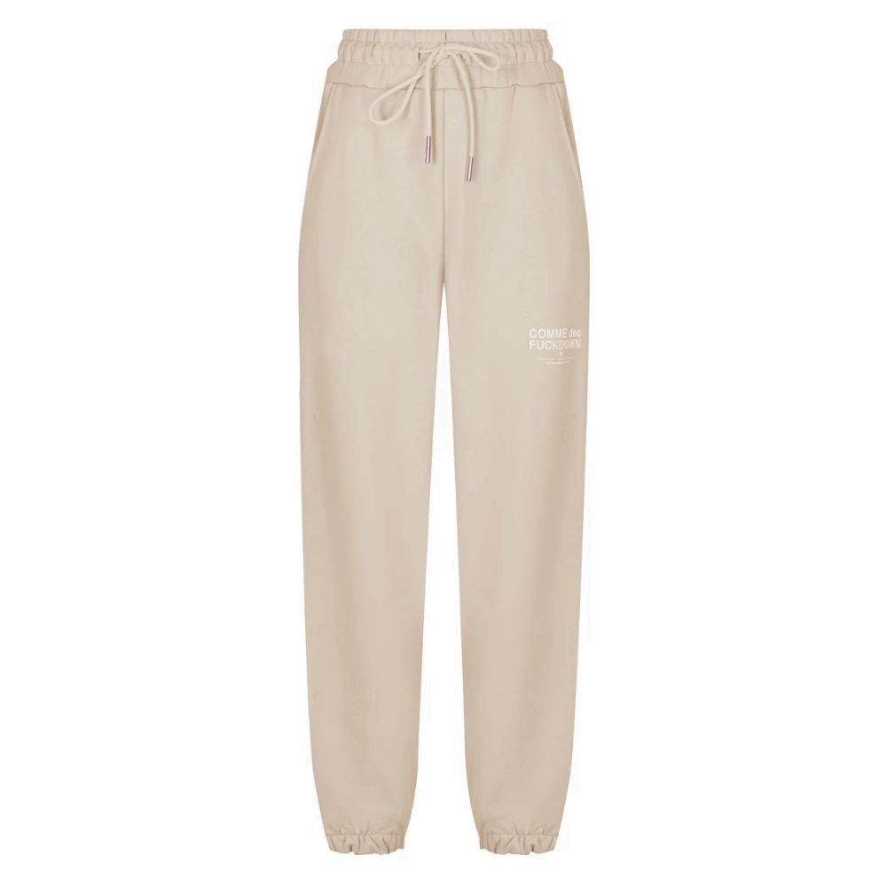 Comme Des Fuckdown Beige Baumwolljeans und -hose